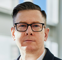CEO Alexander Hughes, eksekutif di perusahaan trading kripto, potret